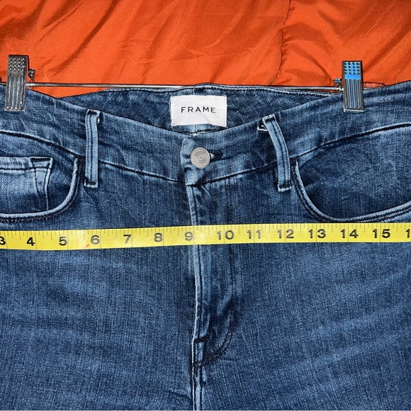 Frame Le Mini Boot Slit jeans. Size 31. Dark blue. - Picture 3 of 5